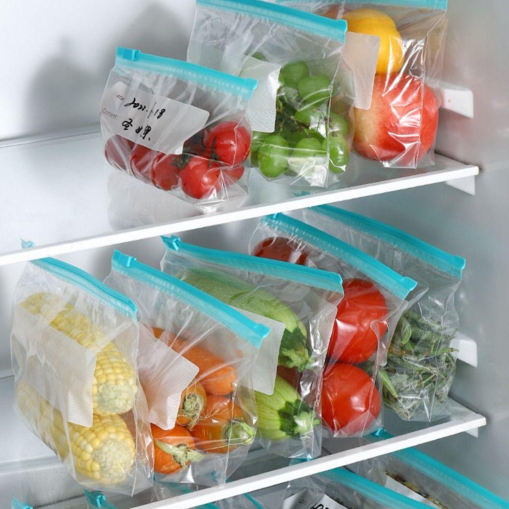 Reusable Thickened Sliding Lock Bag Zipper Bag Storage Bag  For Refrigerator Refrigeration