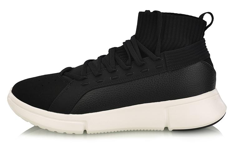 Li Ning Essence 2 Ws Textile, Synthetic Leather Cushioning Slip Resistant Abrasion Resistant Coverage Support High top AGBN015-2 43