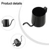 Gooseneck Kettle Hand Drip Pour Over Coffee Spout Pot Percolator With Anti Scalding Handle For Make Coffee Tea Stainless Steel