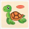 1pc 14.7cm/5.79in Wooden 3D Puzzles Jigsaw Game Cartoon Animal Pattern Kids Montessori Early Educational Toys for Children