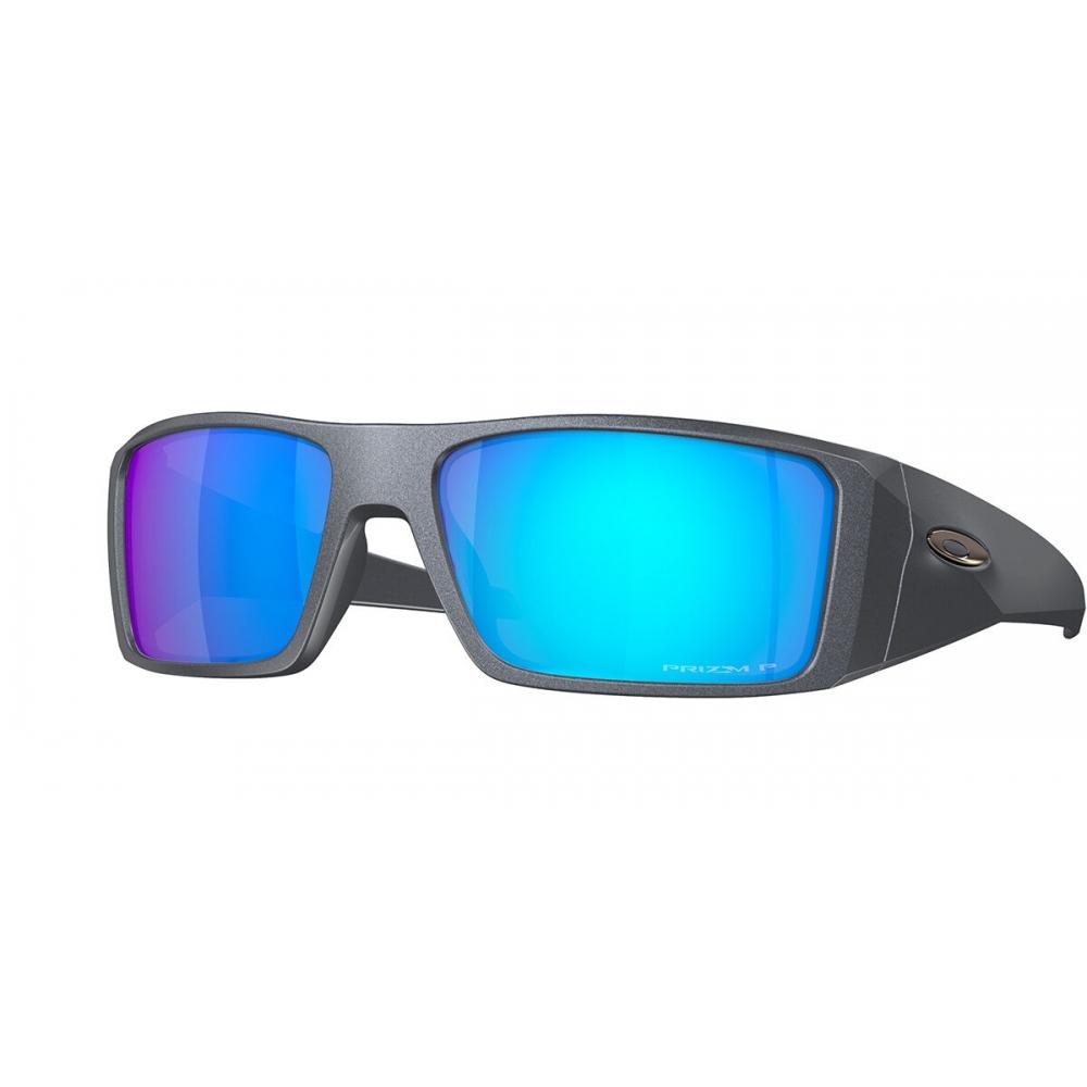 

Oakley Men Sunglasses Polarized Heliostat Oo9231 Blue Steel/61-16-129