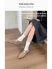 2025 Retro Minimalist Mary Jane Women's Shoes: Spring/Autumn Light Luxury.