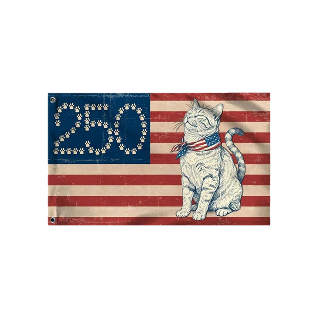 UNS. Fahne zum 250. Jubiläum (60*90, Einseitig)