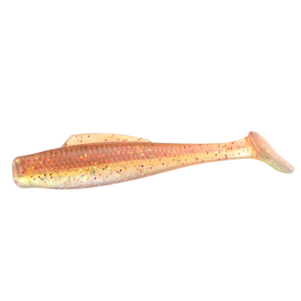 8cm T-Tail Soft with Hook, Holder Soft Worm, for Drop Shot & Fishing, Mandarin Fish & Bass
