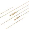 Minimalist Luxury Necklace: Exquisite High-End Box Chain with Versatile Bead and Pin Design