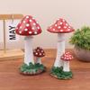 Artificial Simulation Mushroom Ornament Fairy Garden Moss Landscape Decoration For Home Courtyard Lawn Decor Accessories