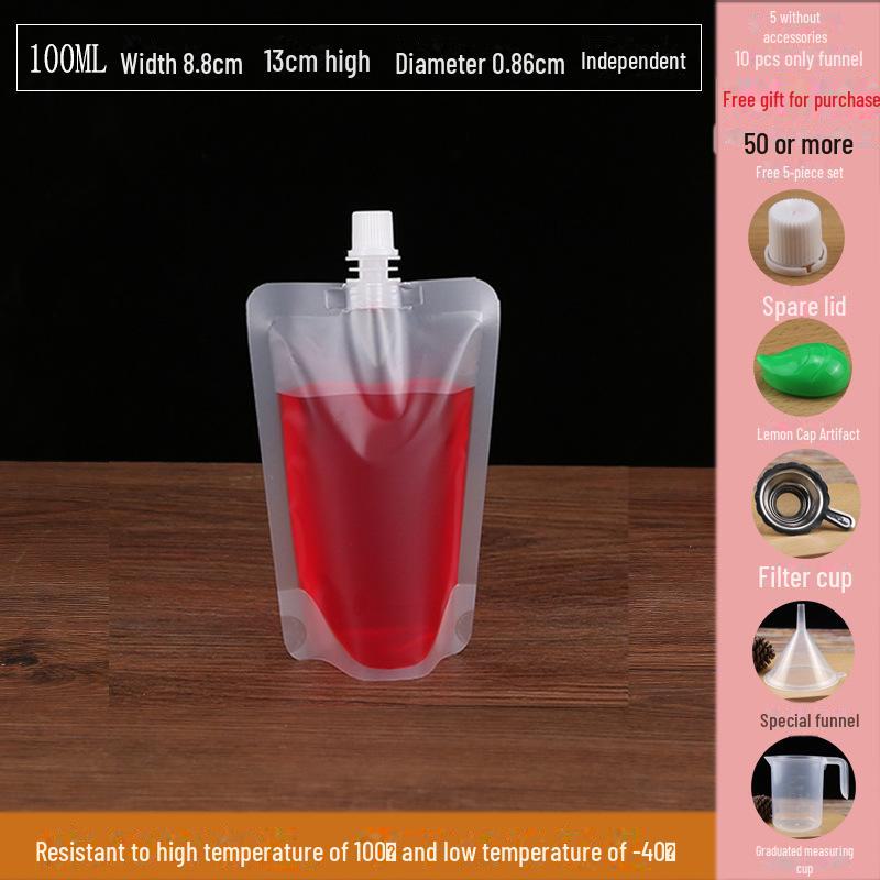 Portable Music Festival Water Bag - Food Grade, Disposable, Essential for Concerts