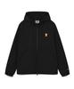 Wacky Willy Synthetic Fiber Hooded Windbreaker Black