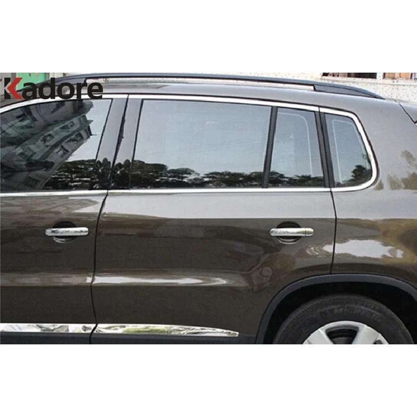 For Volkswagen VW Tiguan 2009 2010 2011 2012 2013 2014 2015 Chrome Car Door Handle Cover Trim Side Handles Catch Cap Accessories