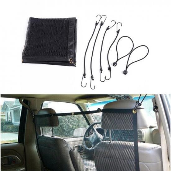 Car Vehicle Backseat Pet Fence Mesh Divider Barrier Safety Net Dog Protection