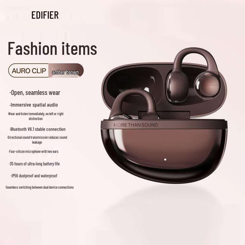 

Edifier Auro Clip Open-Ear Bluetooth Ear-Clip Headphones
