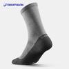 Decathlon Unisex Breathable Cotton Hiking Socks (2-Pack)