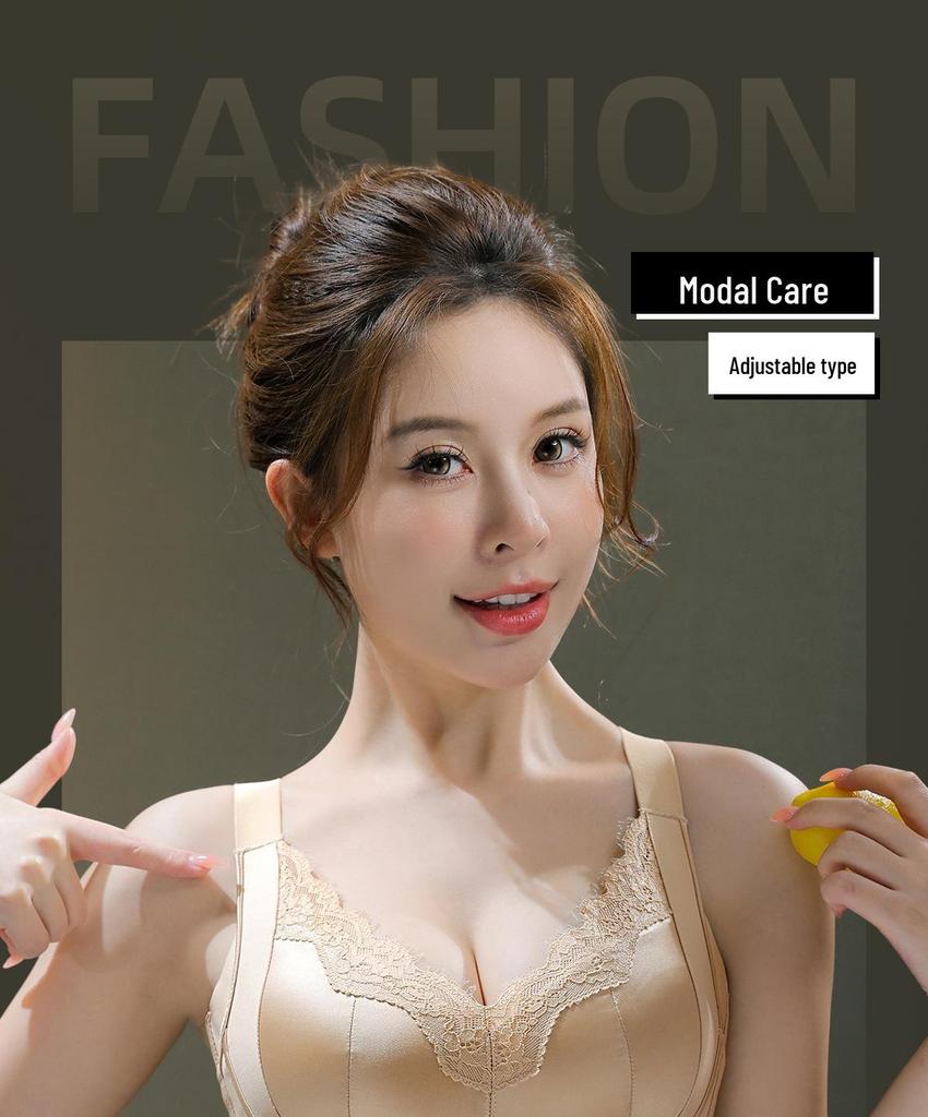 Adjustable Lift-Up Bra for Large Bust - Enhances Shape, Prevents Sagging, and Gathers Side Breasts