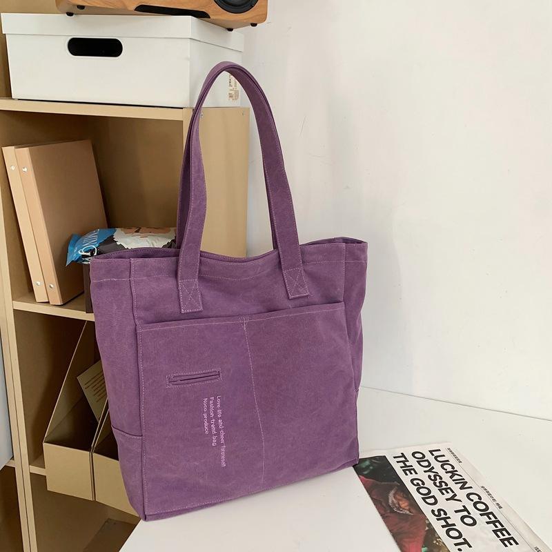 

Men s and women s bags Urban simple shoulder school bag Fashion student bag School bag Leisure bag фіолетовий