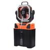 Ventilador de Camping Recargable con Cubo de 6L Luz LED Control Remoto Batería de 20000mAh Ventilador Portátil para Tienda de Camping para
