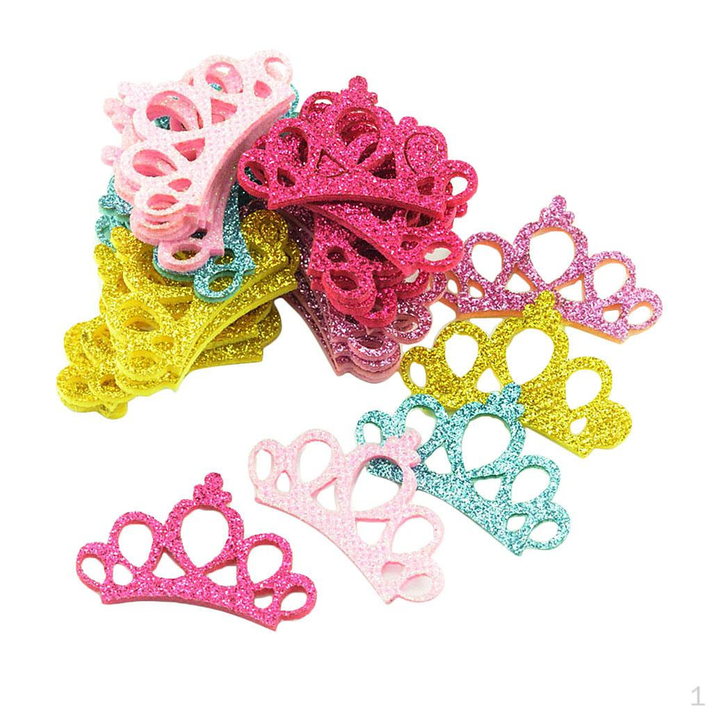 

30 шт. разноцветные детские заколки в форме блесток, аксессуары для волос