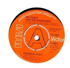 

7inch Record BIG DADDY THE SUGARCANES Tomorrow Night PB5025PROMO RCA Victor 1977 UK Reggae Ska Dub Used
