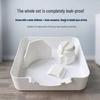 Universal Waterproof Washing Machine Leak Tray with Deflector Drainage Connector