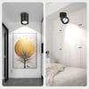 7W LED Downlight Foldable 90°Adjustable COB Surface Mounted Spotlight Ceiling Lamp For Living Room Kitchen Indoor Spot Light