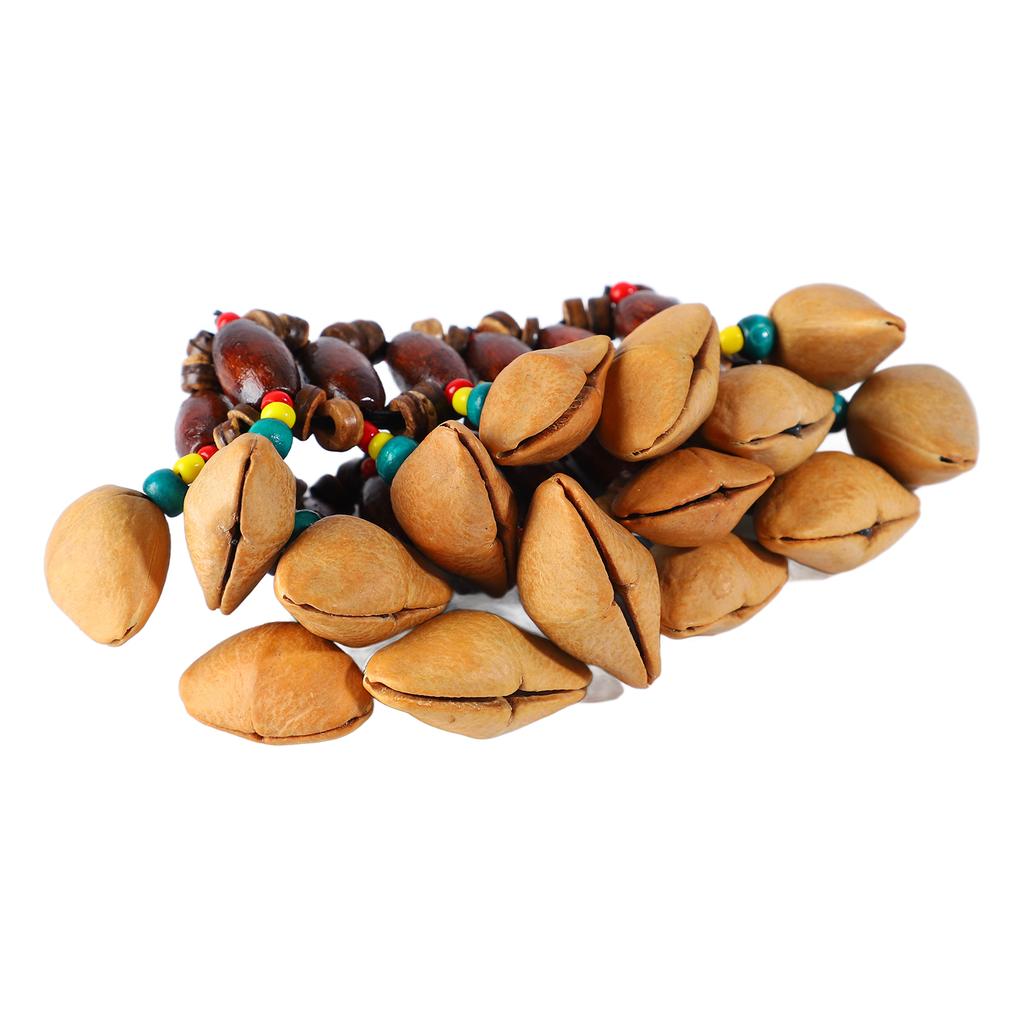 Nuts Handbell Drum African Tribal Style Hand Chain Bracelet Nut Shell Percussion Instrument Bell Musical Accessories Toy