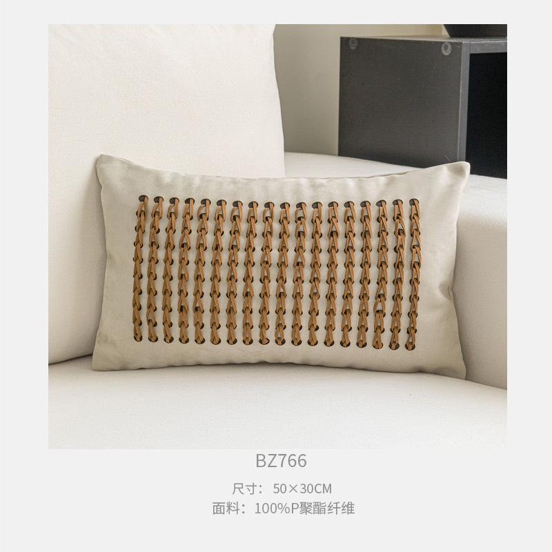 30x50/45x45cm Moderne Kissenhülle Leichter Luxus Weiches Leinen Braune Kissenhülle Kissenbezug Sofa Couch Büro Heimdekoration