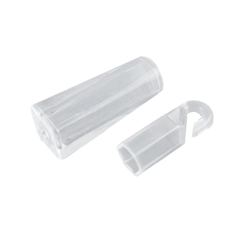 Conector de varita para persianas venecianas de aluminio, plástico, 7Mm, 10 Uds.