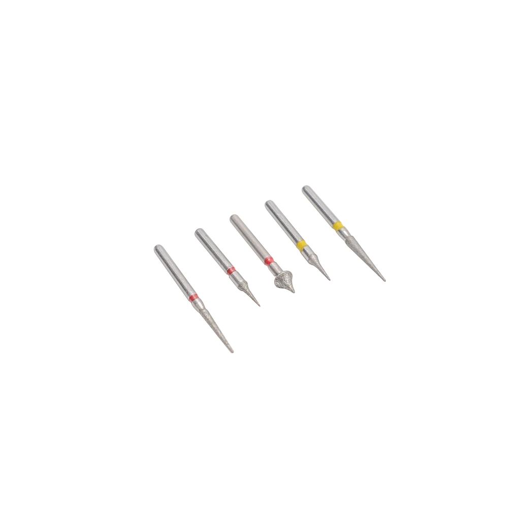 5Pcs Dental Diamond Burs Set High Speed Interproximal Enamel Cutting Polishing Tc-10F 820-016F For Orthodontic Clinic Tools