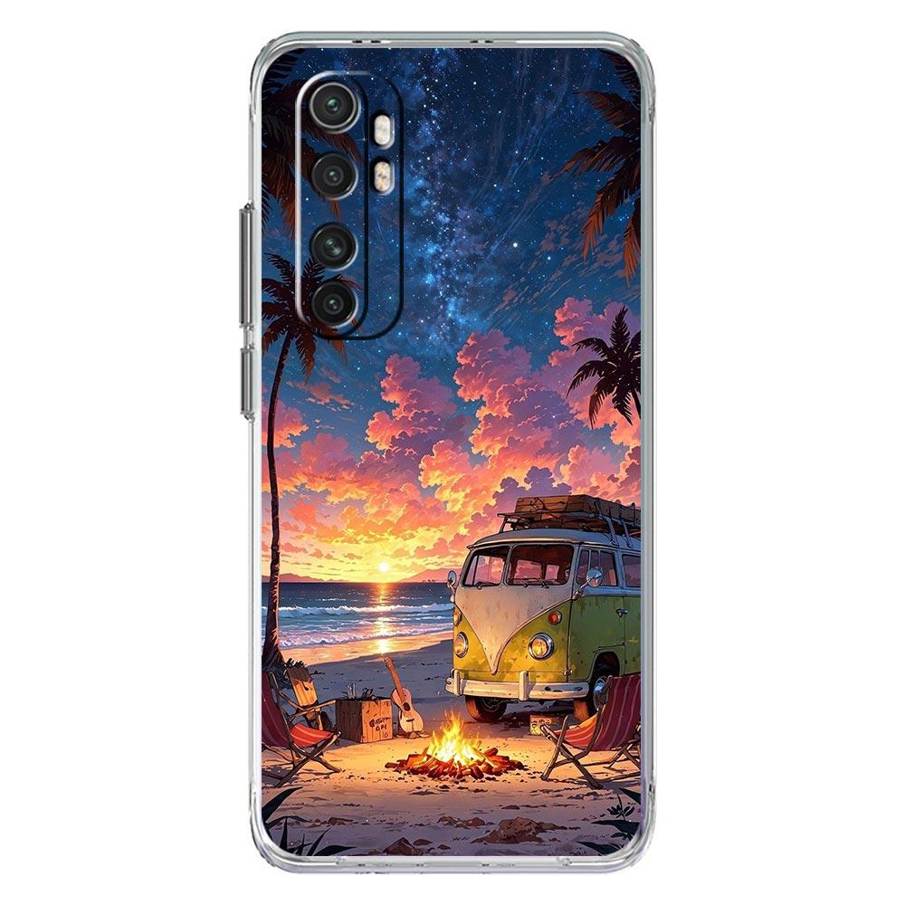 

Phone Case For Xiaomi Mi Poco X7 X6 X5 NFC X3 Pro 17 15T 15 14T 14 13T 11 12 13 Lite TPU Cover Combi Van Car Outdoor Camping Poco X7 Pro