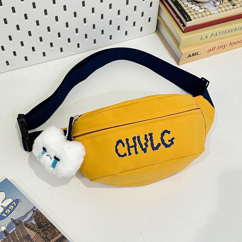 Crossbody Bag Women's New Fashion Versatile Breast Bag Women's Leisure Outdoor Sports Mobile Phone Bag Student Shoulder Bag Tide