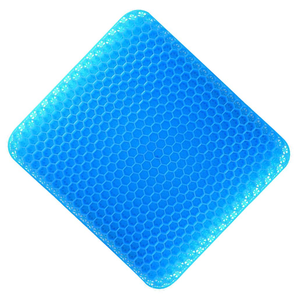 Cooling Gel Seat Cushion with Honeycomb Butt Pad for Comfortable Long Sitting in Cars and Offices