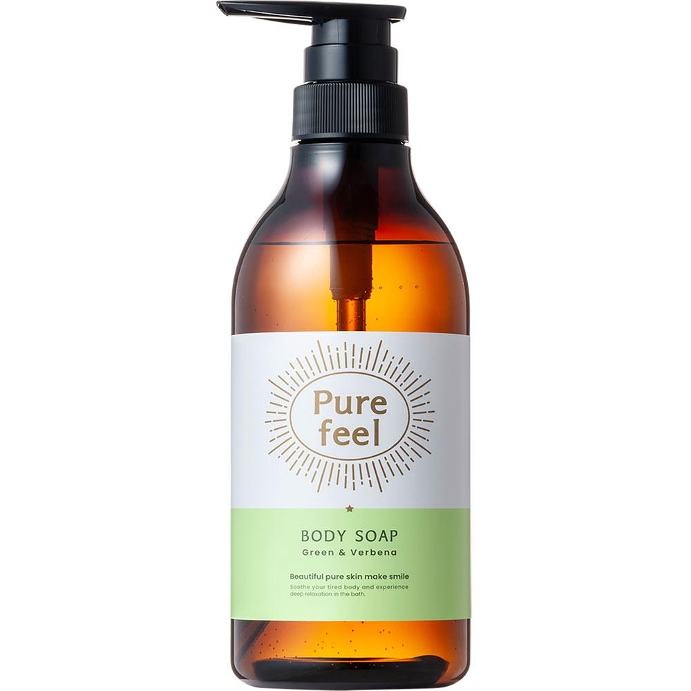 Pure Feel Baty Soap  Green   Varbana  480 Ml  Daiichi Soap