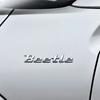 VW 1PCS Metal Beetle Car Letter Logo Sticker Tail Bumper Badge Auto Rear Trunk Emblem Styling Accessories For Volkswagen VW Beetle