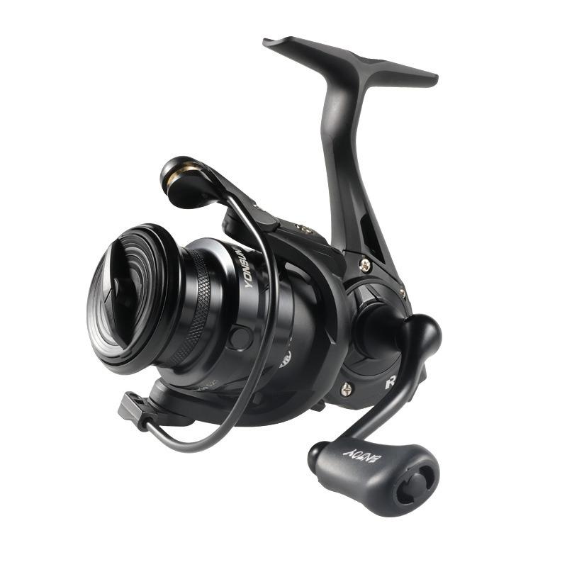 Mavllos Premium CNC Metal Spinning Reel – 5.2:1 High-Speed Gear Ratio, Large Diameter Drag, Lightweight Yet Durable Body, Smooth(Oblique) Spool  reel