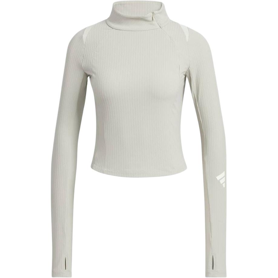 Adidas FOS T Shirts Women s Sesame Earth Turtleneck Moderate KS0061 L