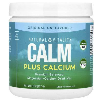Calm® Plus Calcium, Magnesium-Calcium Drink Mix, Original Unflavored, 227G (8Oz)
