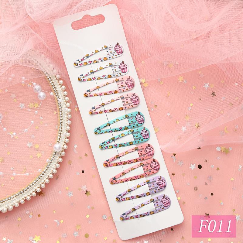 Kawaii Cartoon Fruit BB Clip Baby Children Hair Clips Bobby Pin Barrettes Accessories For Girls Kids Hairpins Hairgrip Headdress