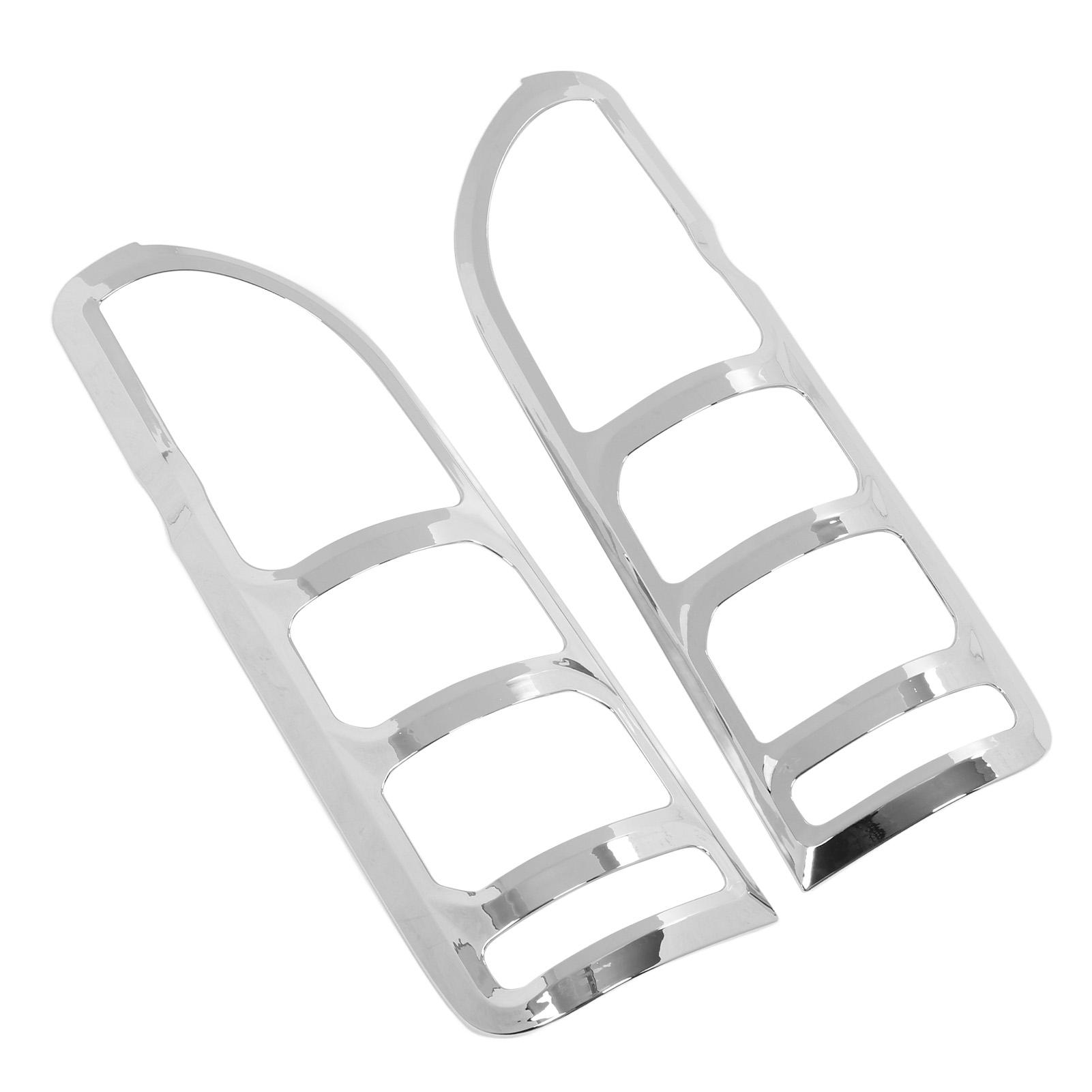 

2 шт. Крышка заднего фонаря ABS Хром Глянцевая Стильная Накладка задней фары Замена для HIACE H200 2005‑2014