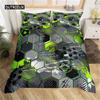 Bedding Set Microfiber Sport Theme Bedspread Cover Soccer Field Duvet Cover  Double or Single  Football Comforter Cover Bedroom