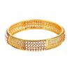 Traditional Gold Plated Pearl Studded Bracelet Bangles Set for Girls and Women