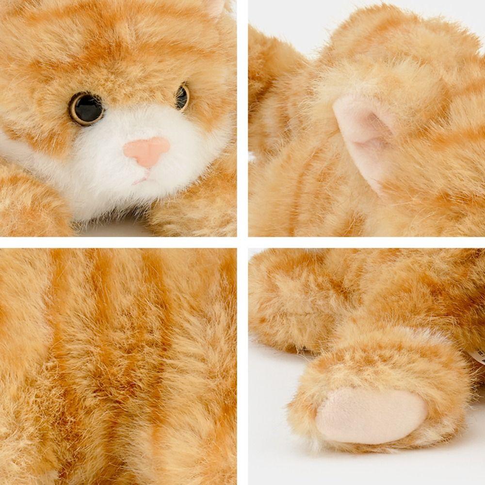 Stofftier Katze Plüschtier Waschbär Kuscheltier Kätzchen Puppe Geburtstagsgeschenk Panda Puppe Kinderspielzeug