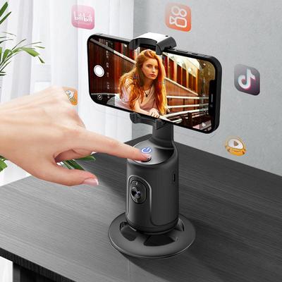 Gimbal Rotante a 360° con Tracciamento Facciale AI per Video Live e Fotografia