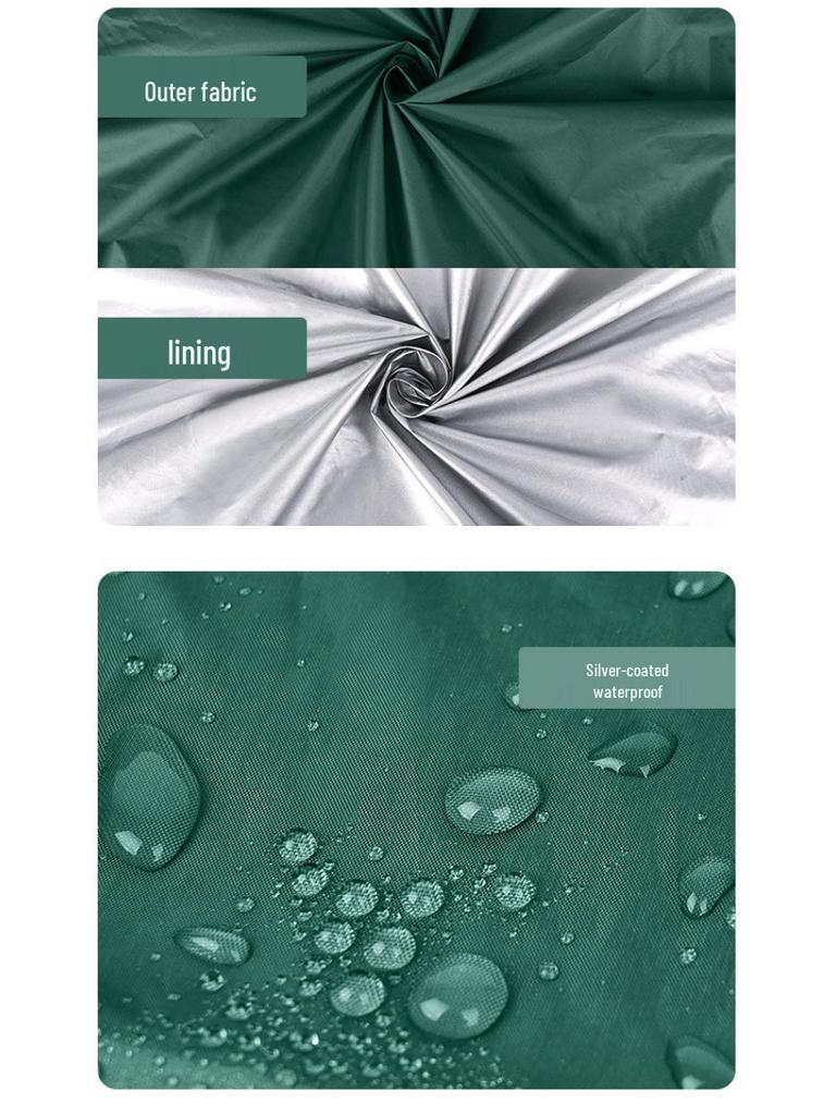 Portable Outdoor Sunshade Rainproof Tent Tarp for Camping and Beach