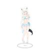 Swimsuit Party Time Hololive Vtuber Anime Figures Cosplay Acrylic Stands 15cm Model Mococo Kobo Ayame Desk Decor Standing Sign G