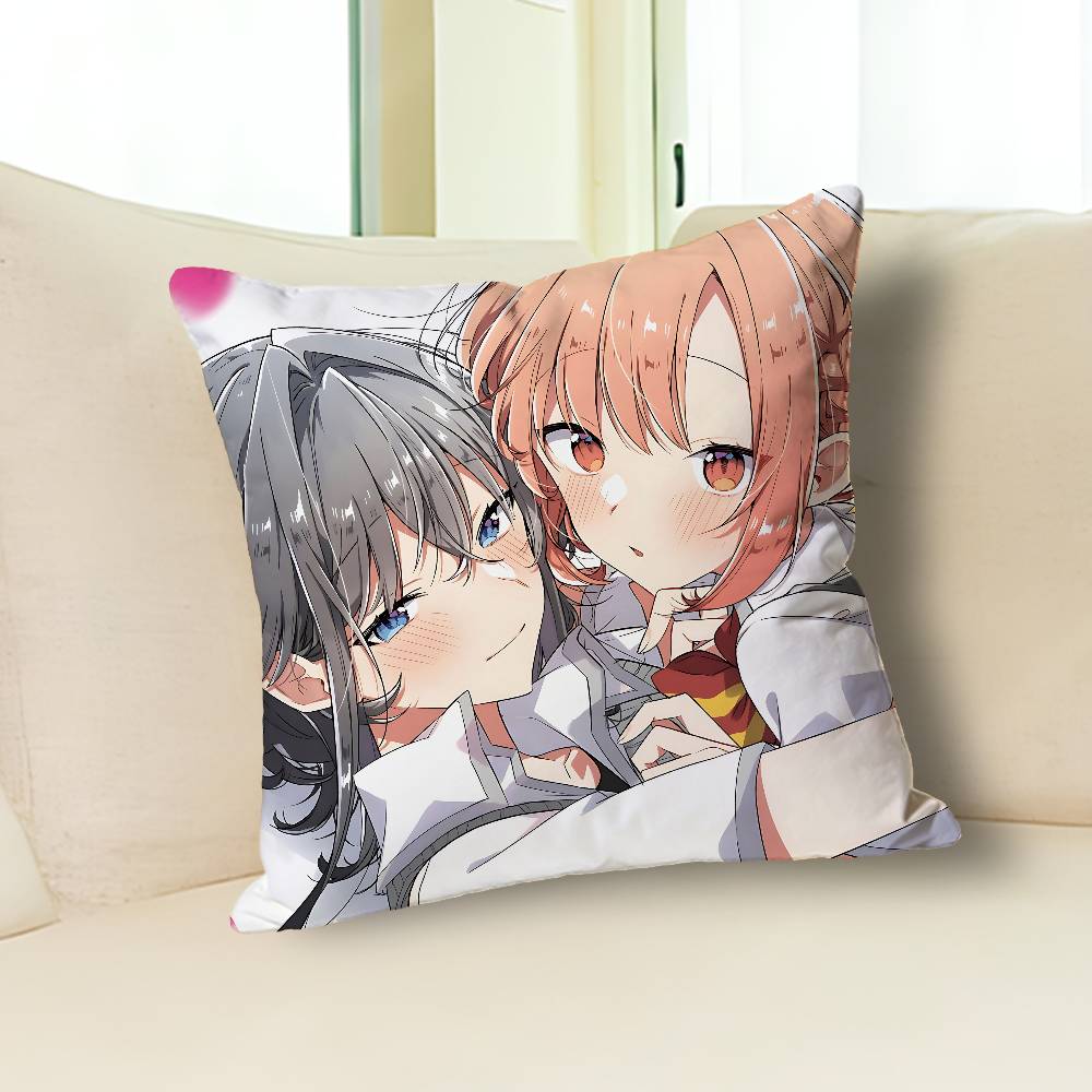 W-Whisper Me a Love Song Manga Celebrity Merchandise All-Match Printed Pillow Case Sofa Car Office Room Decoration Protector