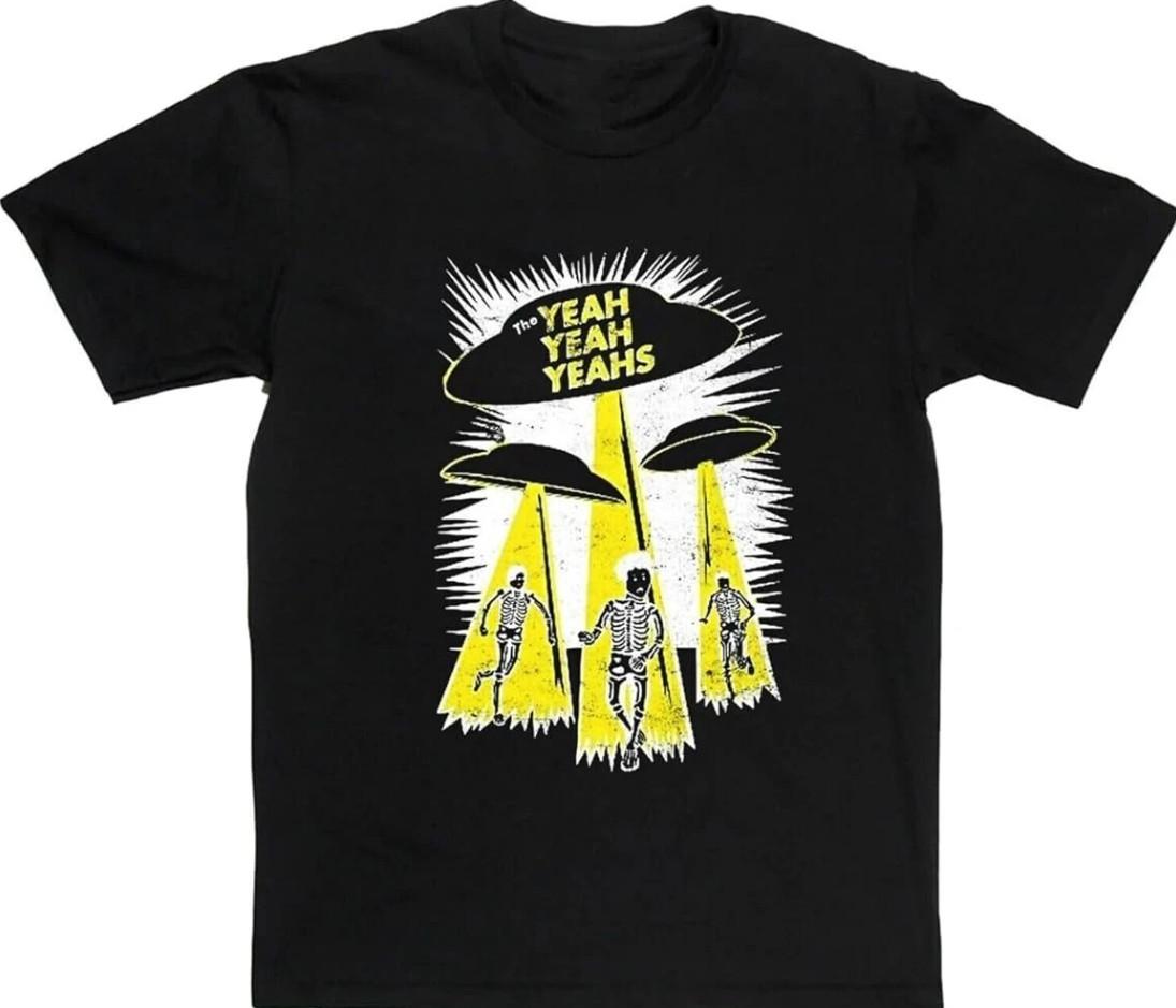 

Yeah Yeah Yeahs Band Collection Singer T-Shirt Mens Womens Tees Top, size S-4XL M
