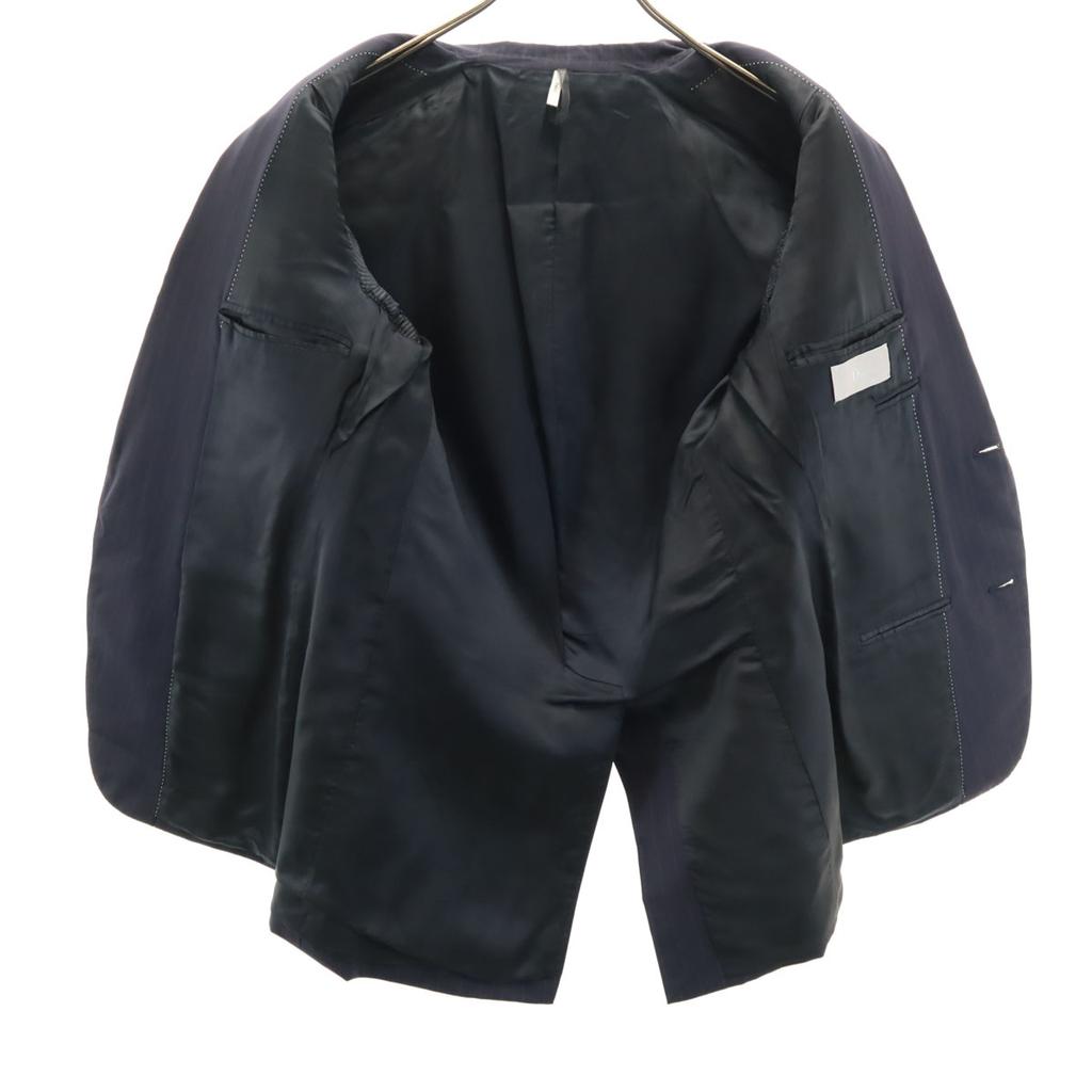 Dior Made In Italy Wool Blend Tailored Jacket 44 Navy Men's Used