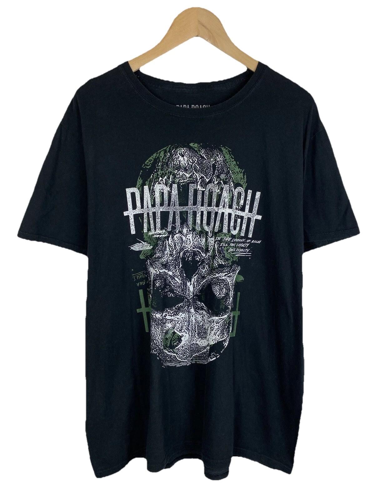 Papa Roach Men’s Graphic Print Band Rock T Shirt Size XL Overprinted Unisex T-Shirt XXXL