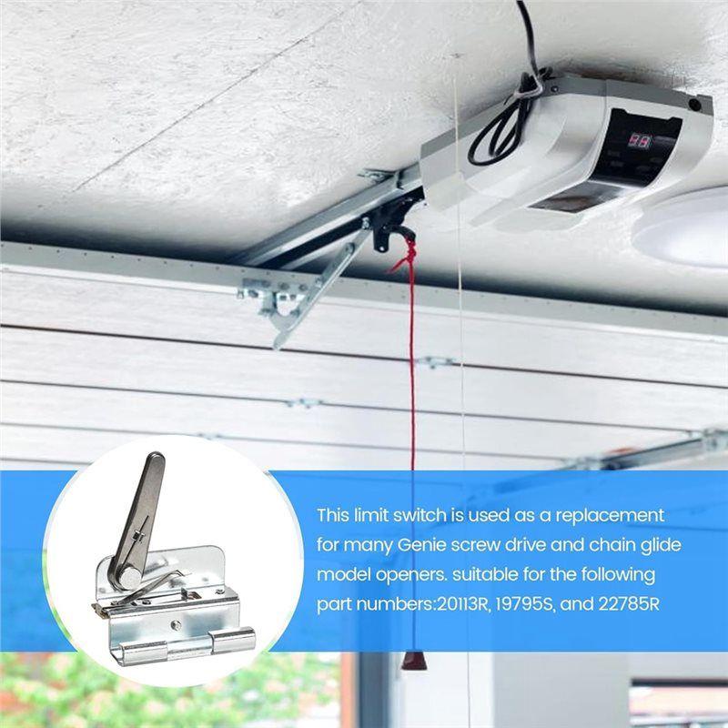 2025 Trend Garage Door Opener Limit Switche,Garage Door Limit Switch For Genie Overhead Door Screw Drive 20113R 19795S 22785R