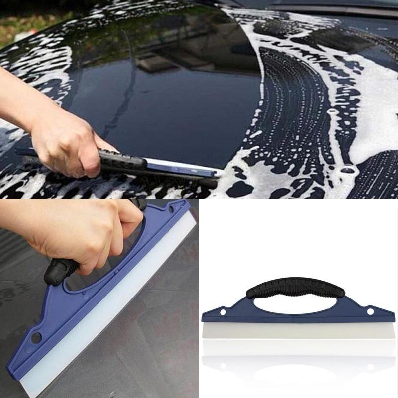 New Arrival Silicone Car Window Wash Water Wiper Scraper Blade Squeegee for Car Vehicle Windshield W