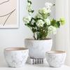 Nordic Style Extra-Large Ceramic Flower Pot for Indoor and Outdoor Use - Ideal for Money Tree & Pothos Creative Bonsai